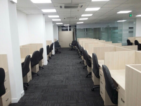 Công trình thi công thảm gạch Manchester cho văn phòng nhà máy Bình Dương