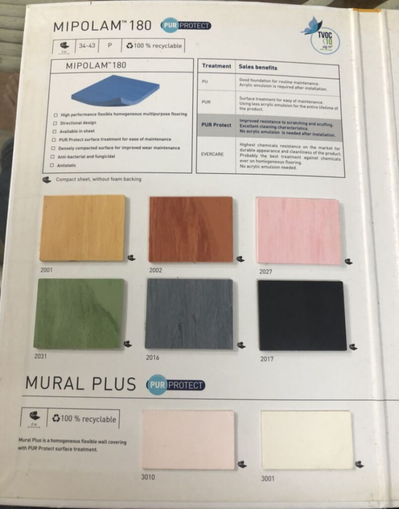 Tham Vinyl Y Te Benh Vien Gerflor R2